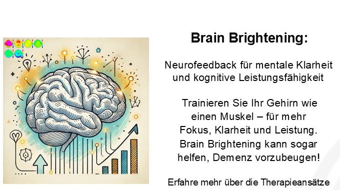 Gehrin mit qEEG Maps und Leistungskurve